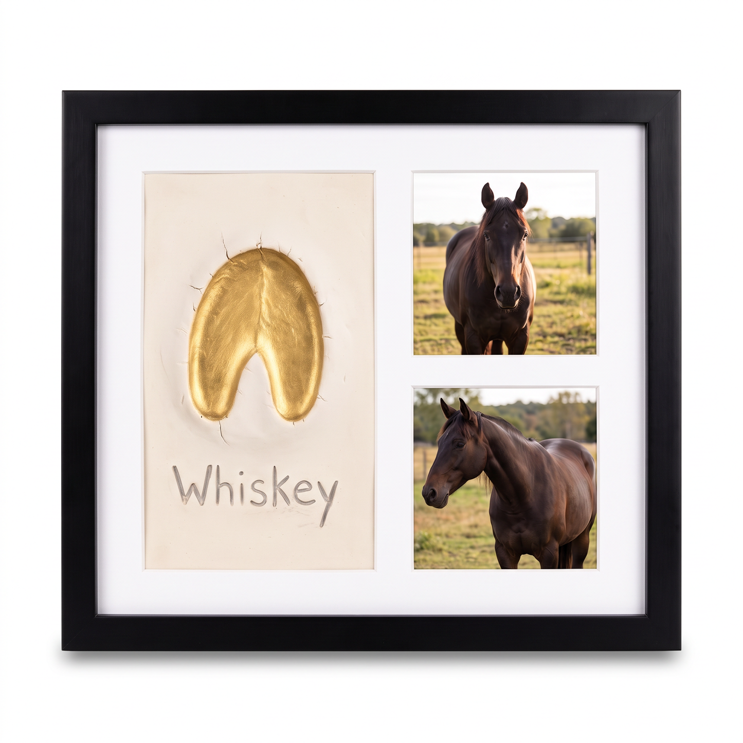 Hoofmark™  Clay Hoofprint Frame